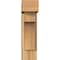 Ekena Millwork Westlake Block Rough Sawn Bracket w/ Offset Brace, Western Red Cedar, 6"W x 14"D x 22"H BKT0604X14X22WTL05RWR - alternate 4